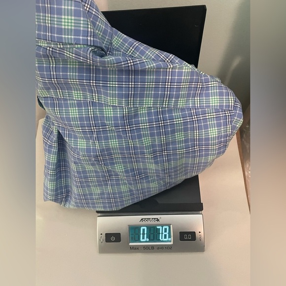 Ralph Lauren Men's Blue Plaid Shirt size large - Picture 6 of 7